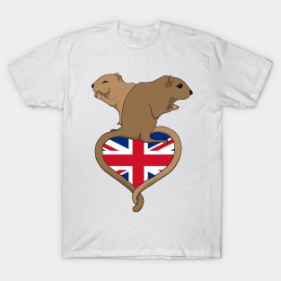 Gerbil United Kingdom (light) T-Shirt